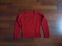 Sweter sweterek bordowy s 36