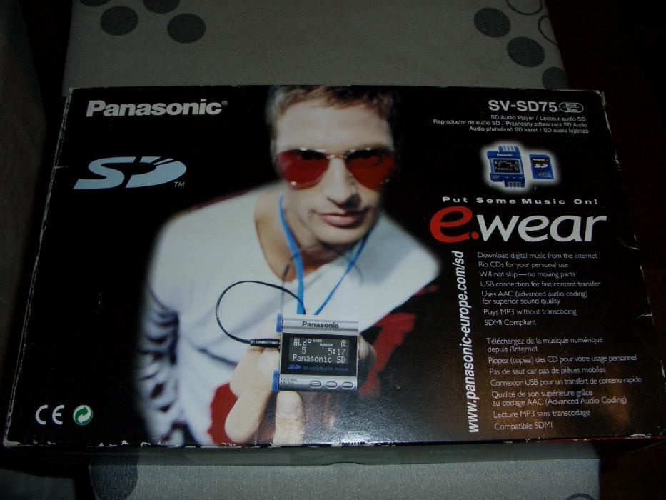 Leitor de Audio Panasonic SV-SD75 (colecção)