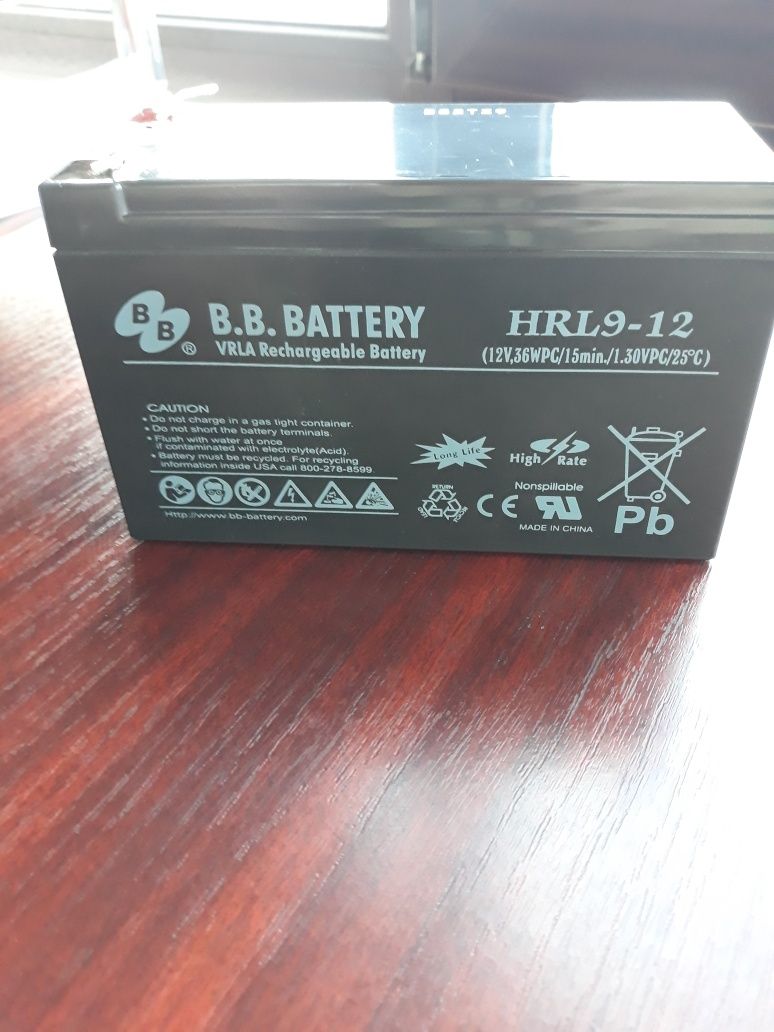 Аккумулятор BB Battery HRL 9-12 12В 9Ач
