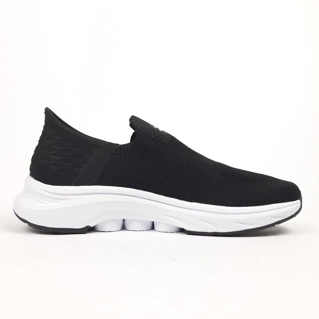 Чоловічі кросівки Skechers Slip-INS GO WALK чорні з білим 11538 ЗНИЖА