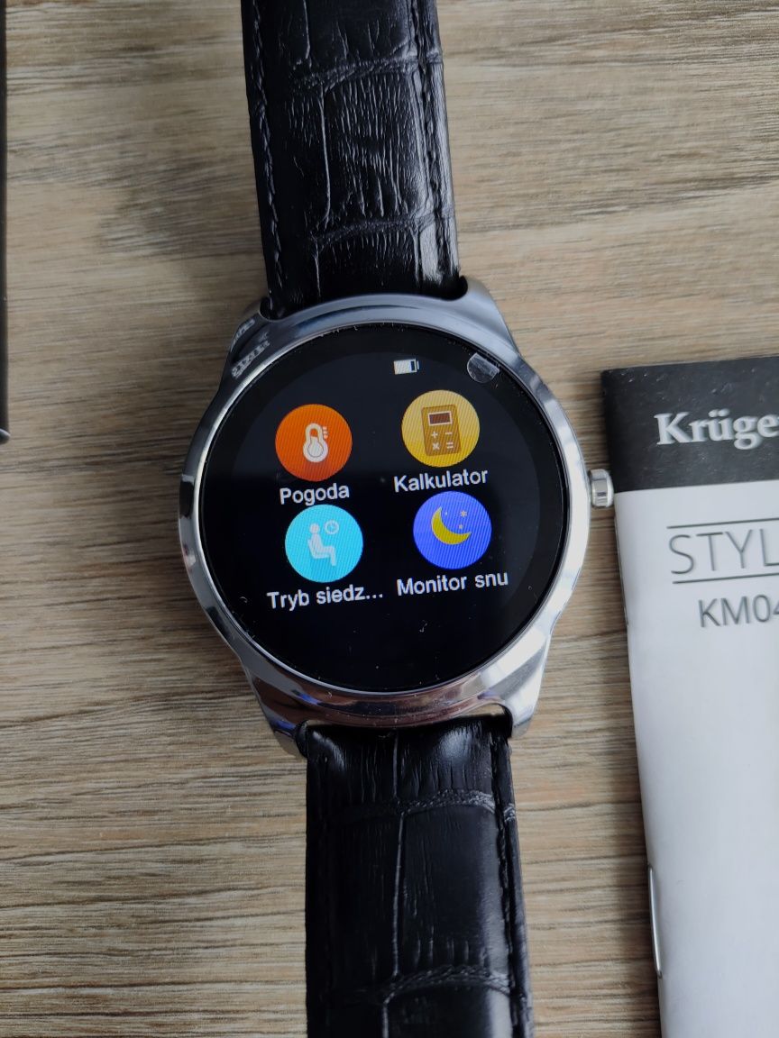 Smartwatch Kruger&Matz, jak nowy!
