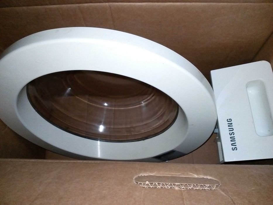 дверка (люк), дозатор стиралки Samsung WF8598NMW9, WF8598NMW9/YLP