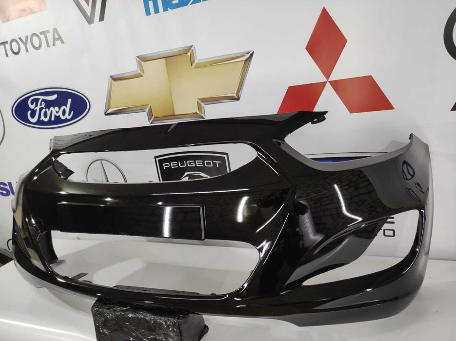 Бампер Хюндай Акцент Hyundai Accent новый завод ЦВЕТ Polcar TM Польша