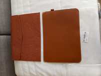 2x piękne etui brąz do tablet max 10.1 cala/laptop 13.3-13.6 cala