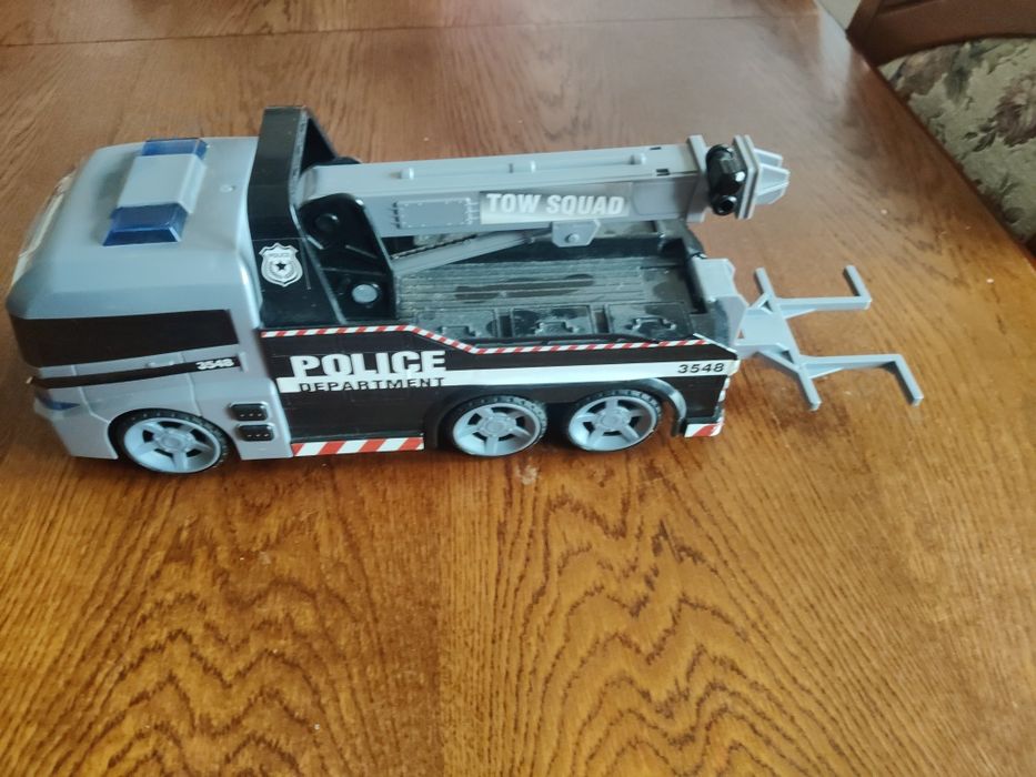 Ciężarówka Dźwig Policyjna Flota miejska Dumel