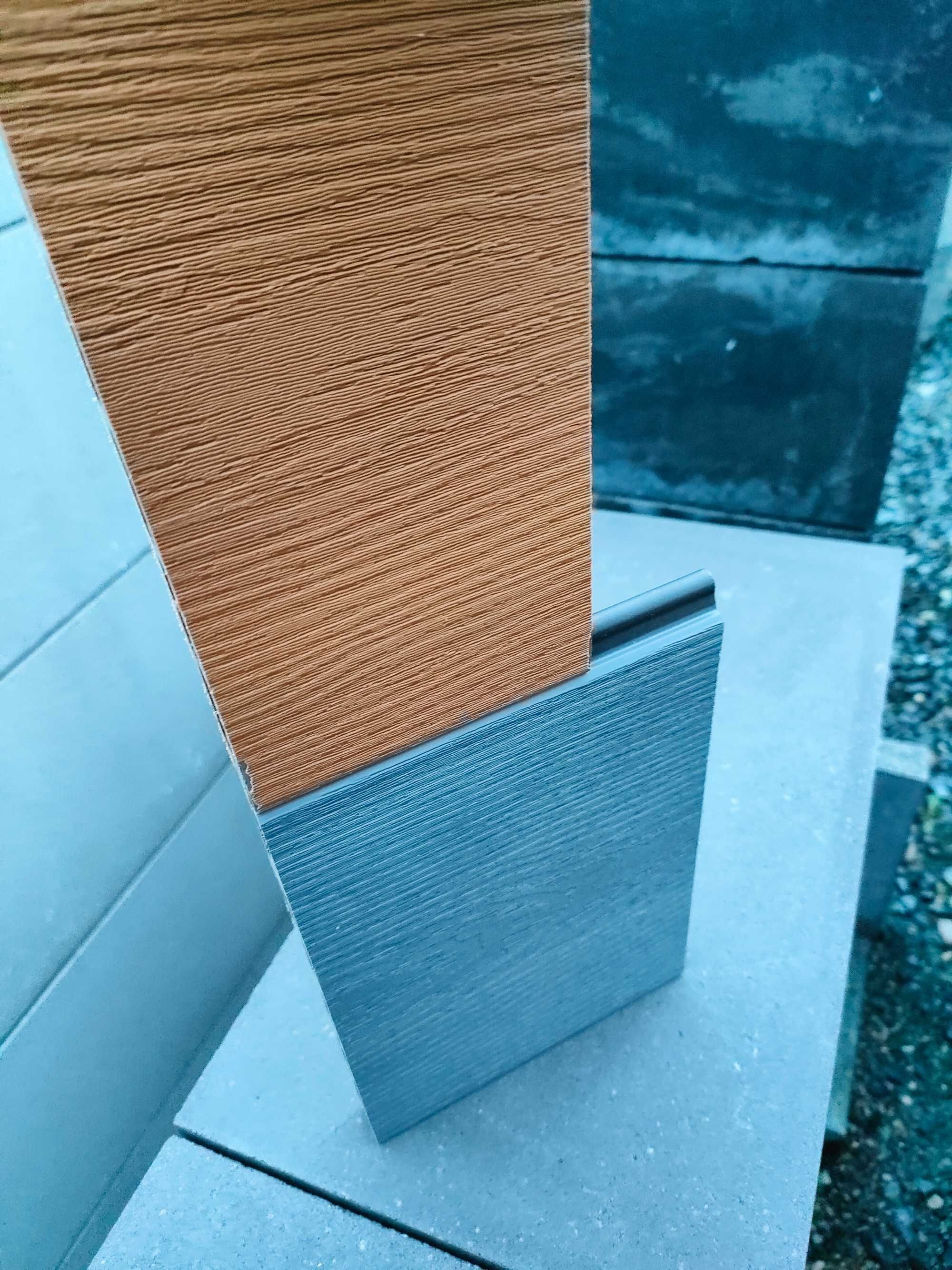 Deska kompozytowa Decha kompozyt ogrodzenie balustrada balkon płot mur