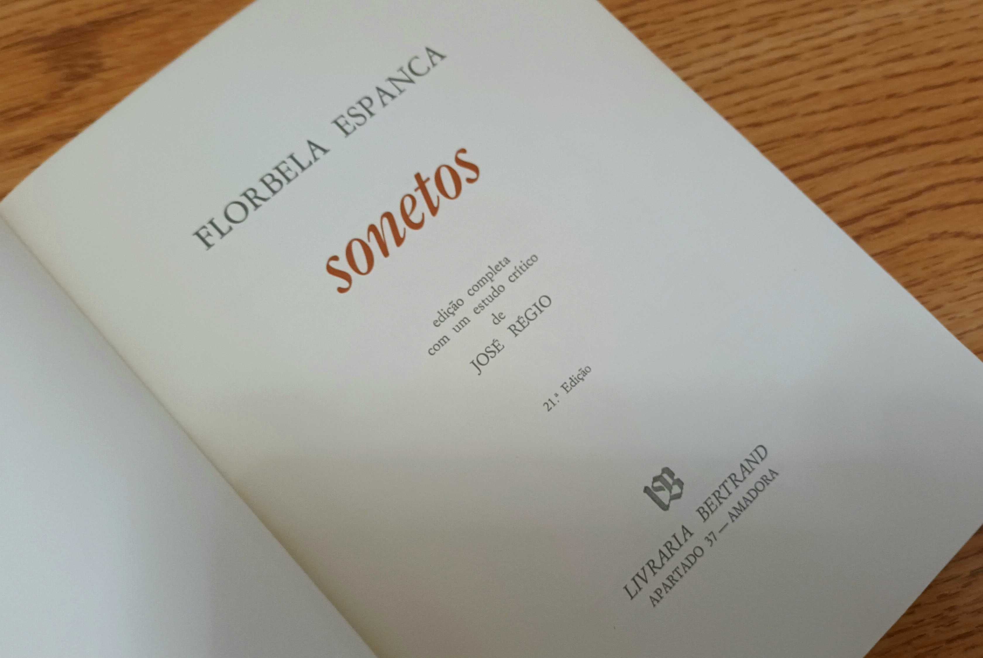 Livro "Sonetos" de Florbela Espanca