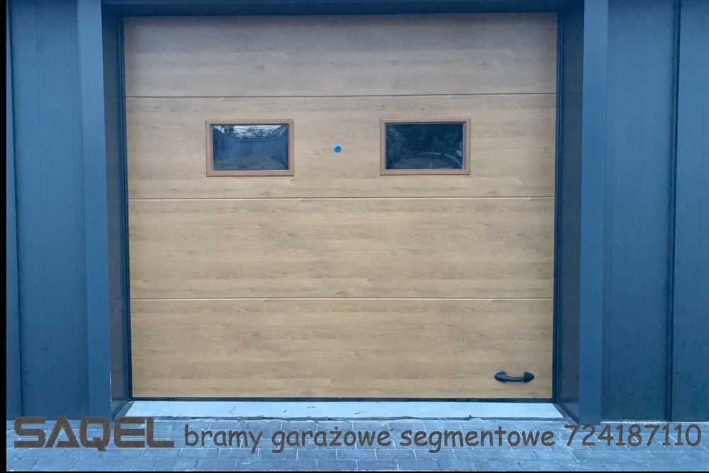Bramy garażowe segmentowe producent SAQEL