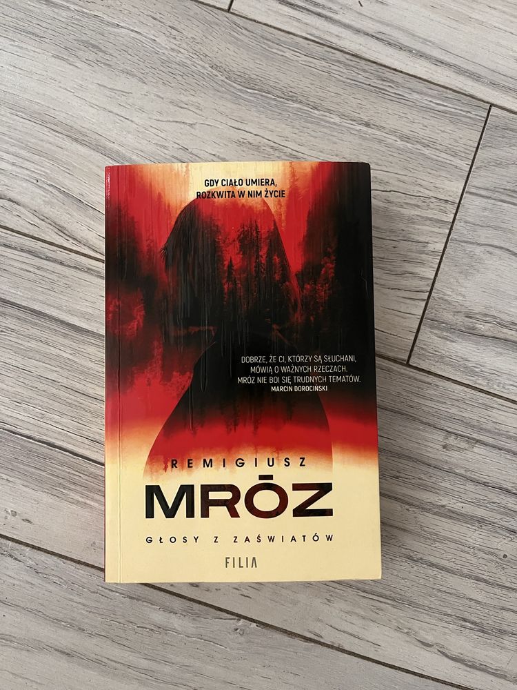 Ksiażka Głosy z zaświatów Remigiusz Mróz
