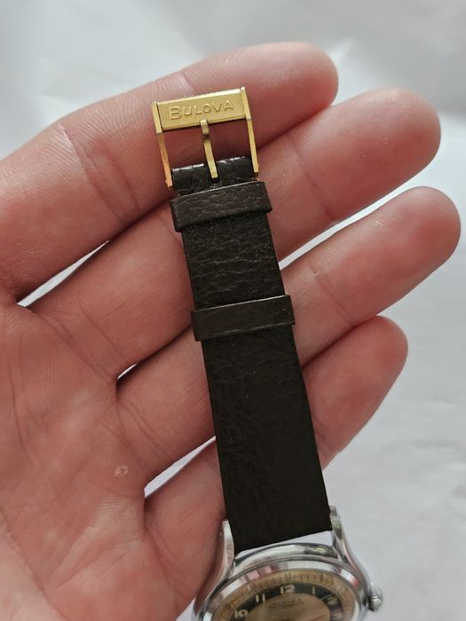 Zegarek alvica watch 60s Vintage Bulova Atlantic