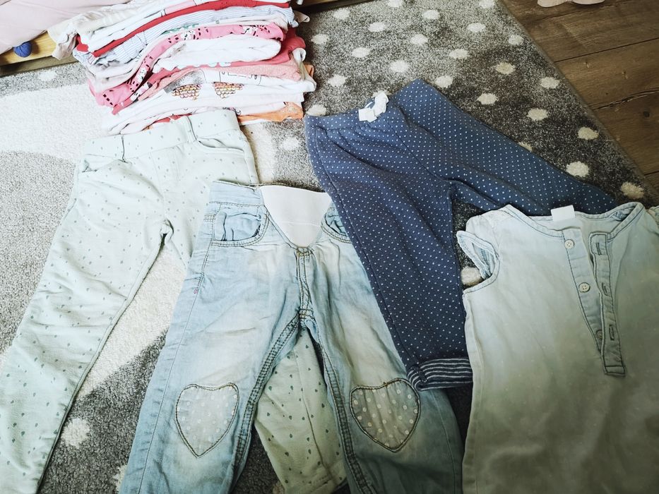 Paczka ubranek 92cm dla dziewczynki Zara Reserved H&M Palomino smyk