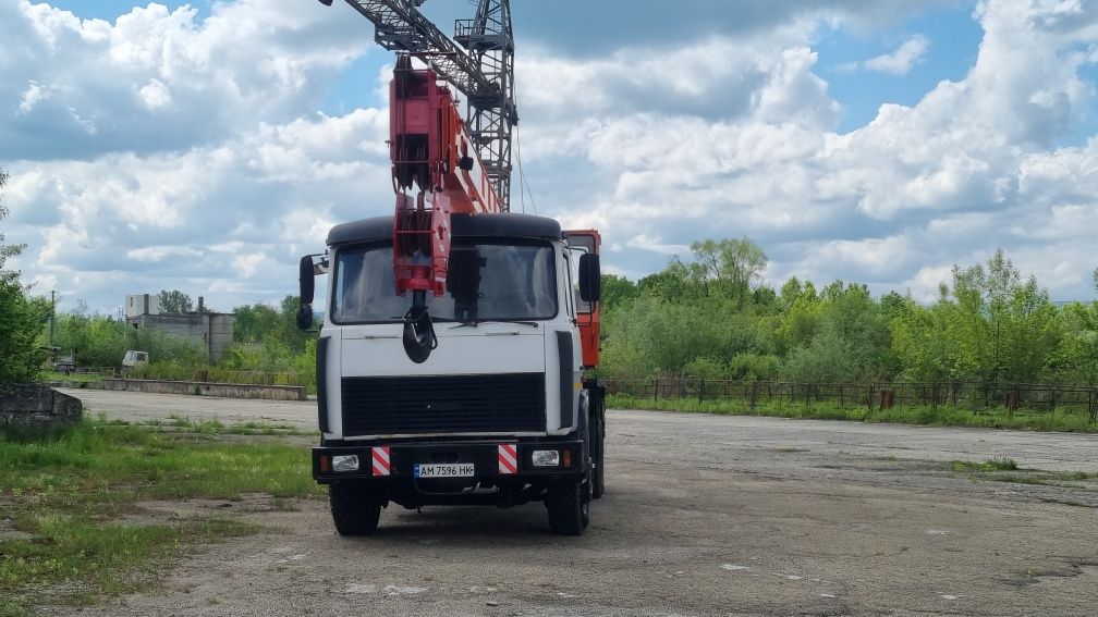 Автокран КТА-18 МАЗ-533605 V8 турбований