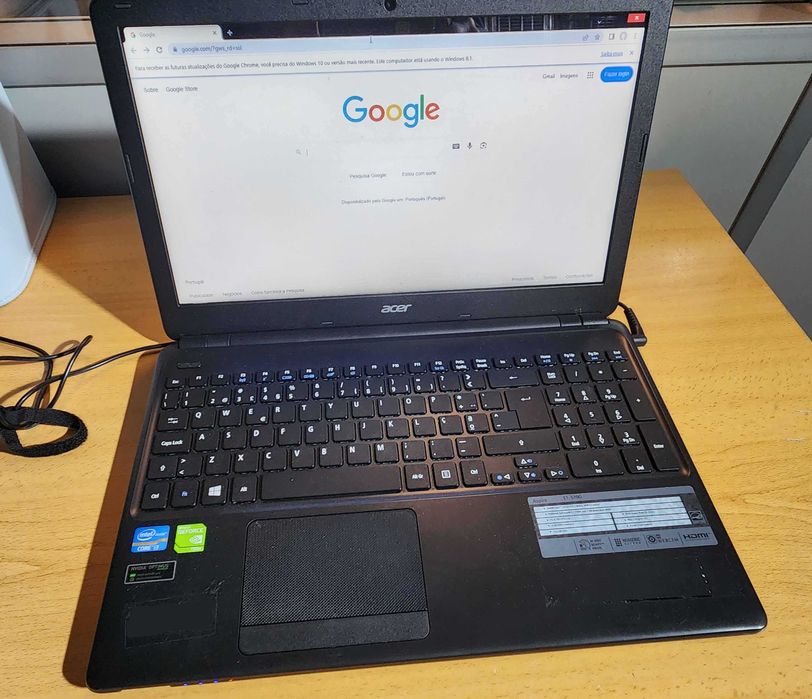 Acer portátil Aspire E1-570G