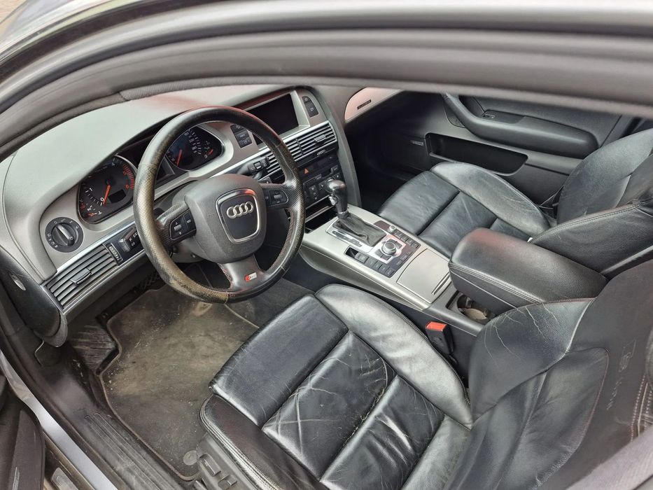 Audi A6 C6 3.0 TDI Quattro kombi lampy przednie tylne kierownica ława tył most dyferencjał lusterko skóra sline
