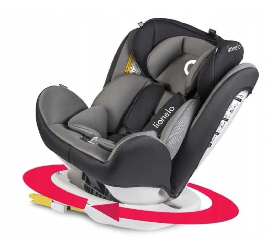 Fotelik lionelo bastiaan 360 0-36 kg isofix