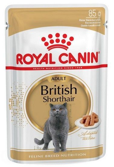 Karma w sosie dla kotów rasy brytyjski krótkowłosy - Royal Canin 85g