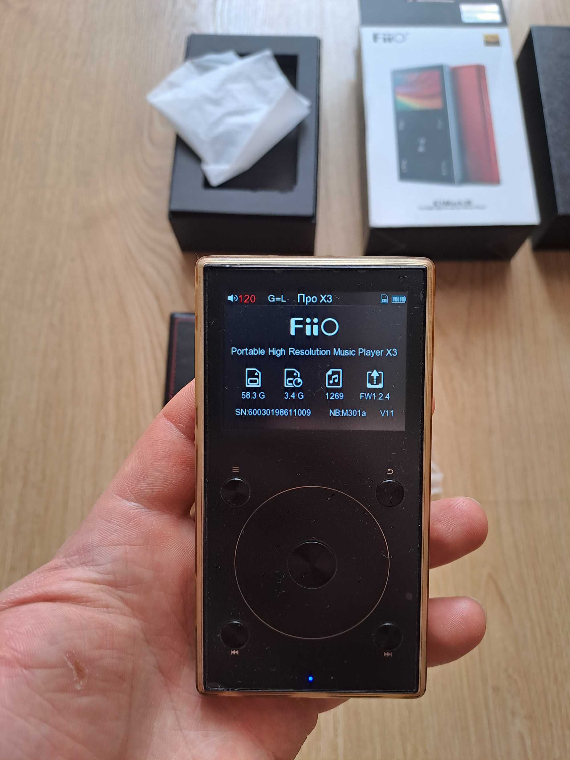MP3-плеєр FiiO X3 Mark III Black