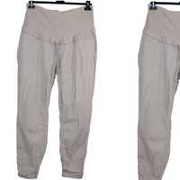 t1 H&M Wygodne Przewiewne Bawełniane Spodnie Ciążowe 46 3xL