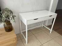 IKEA ALEX Biurko, biały, 100x48 cm – stan idealny