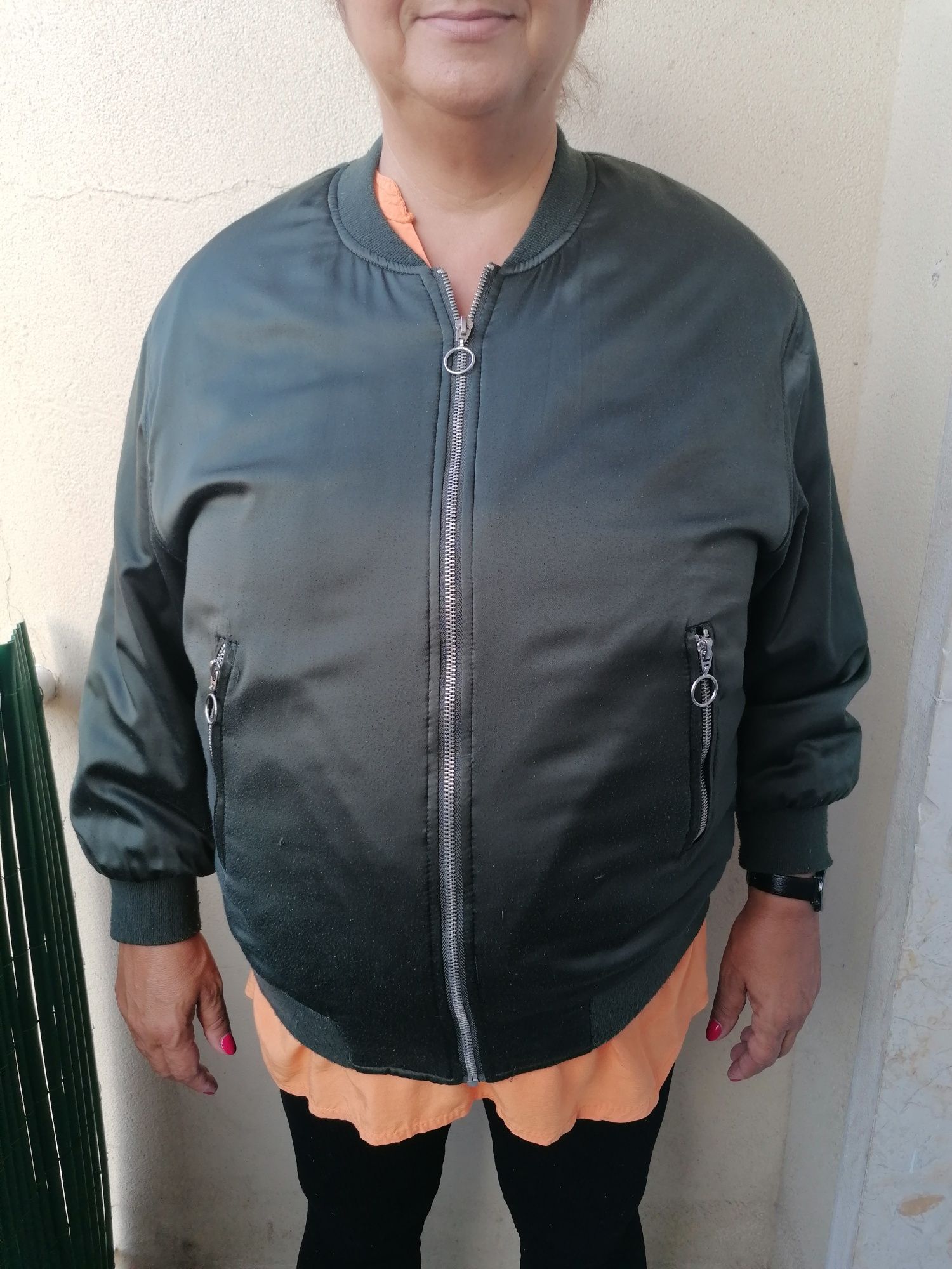 Bomber jacket oversize