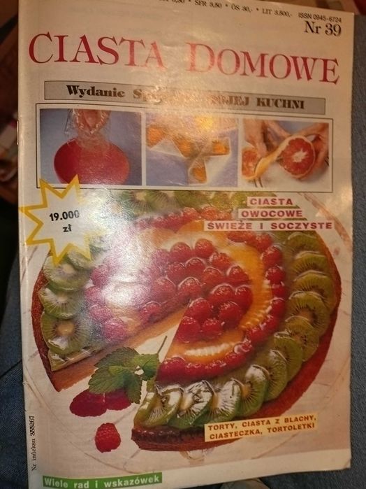 Ciasta domowe nr 39 retro zabytek PRL