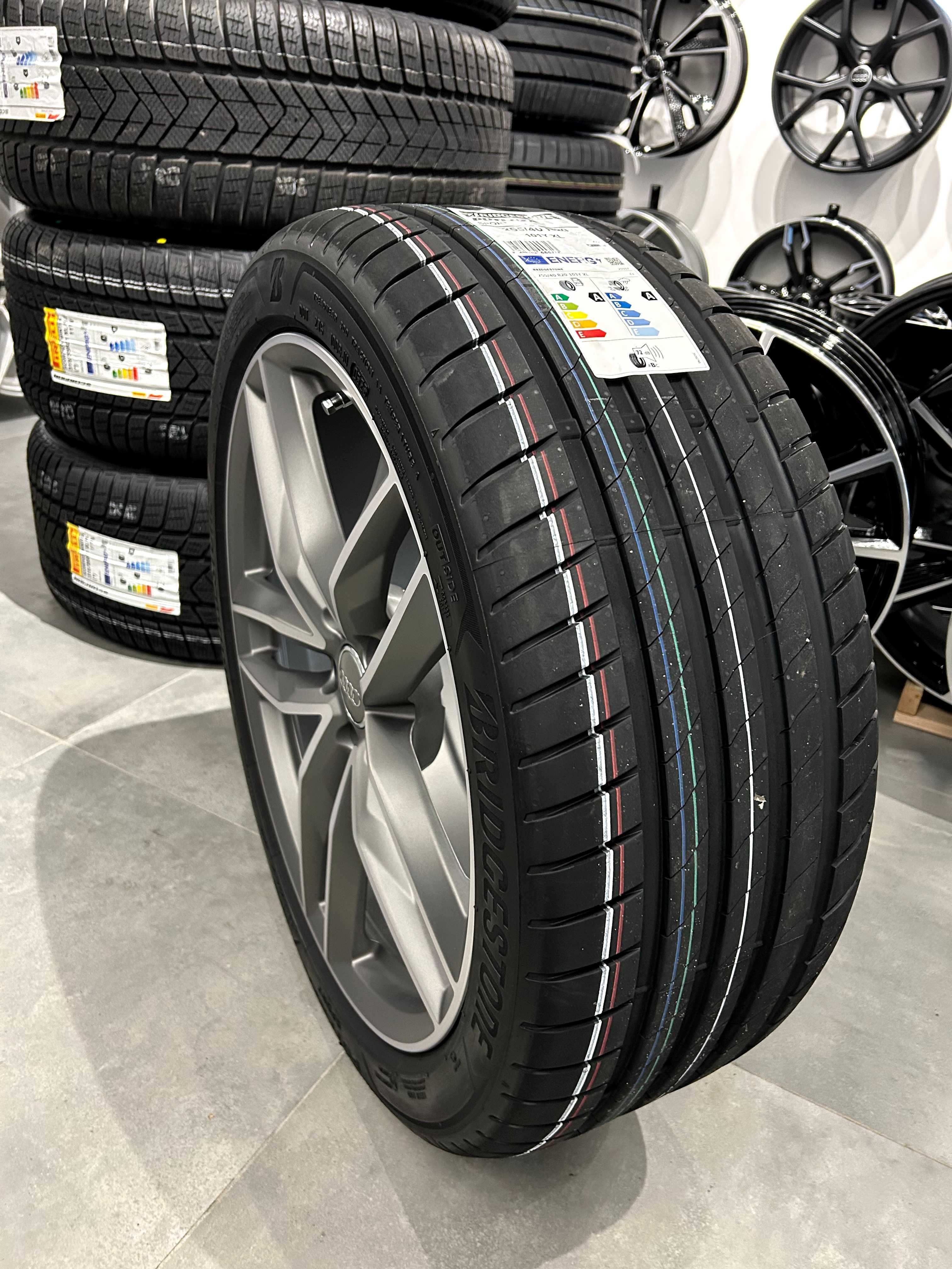 Oryginalne koła letnie 20 5x112 Audi A6 C8 Bridgestone 255/40R20 4G960