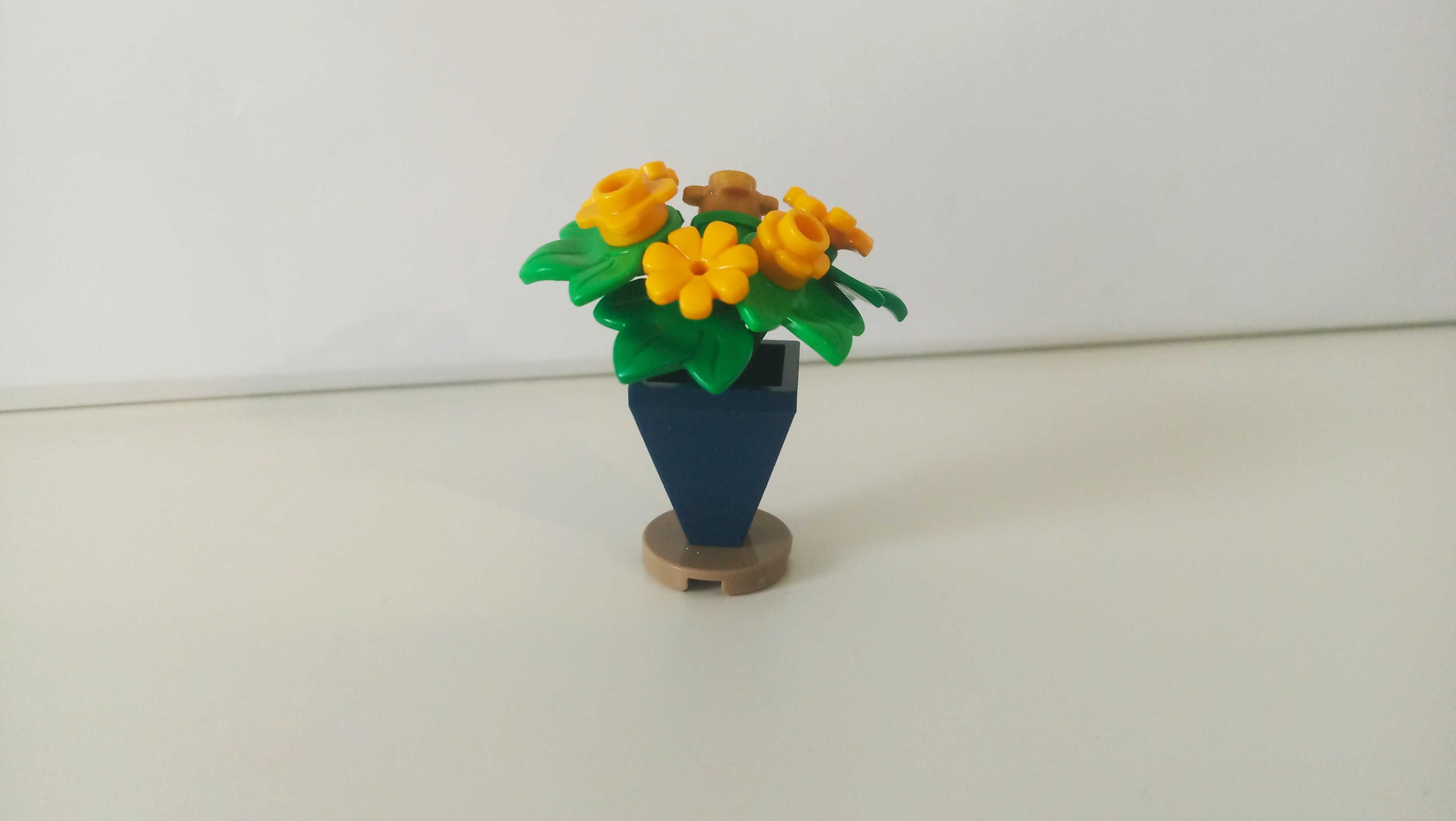 Lego Moc kwiaty w donicy
