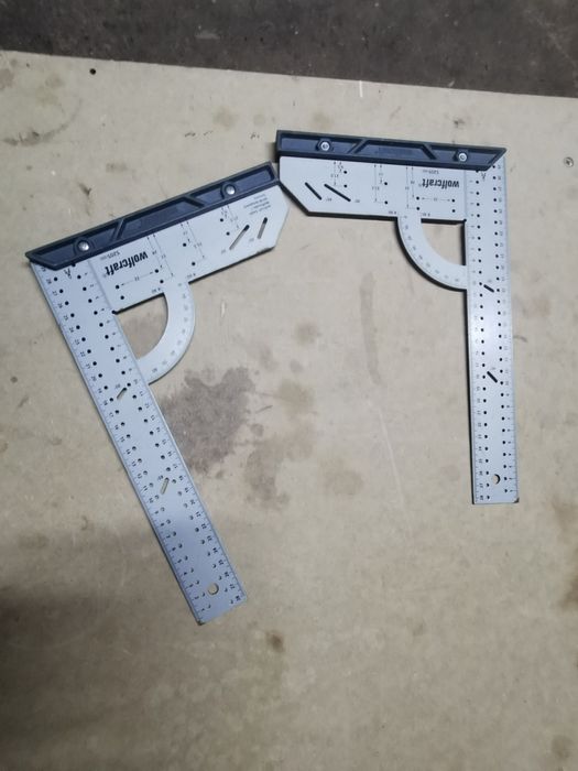 2 esquadros da wolfcraft