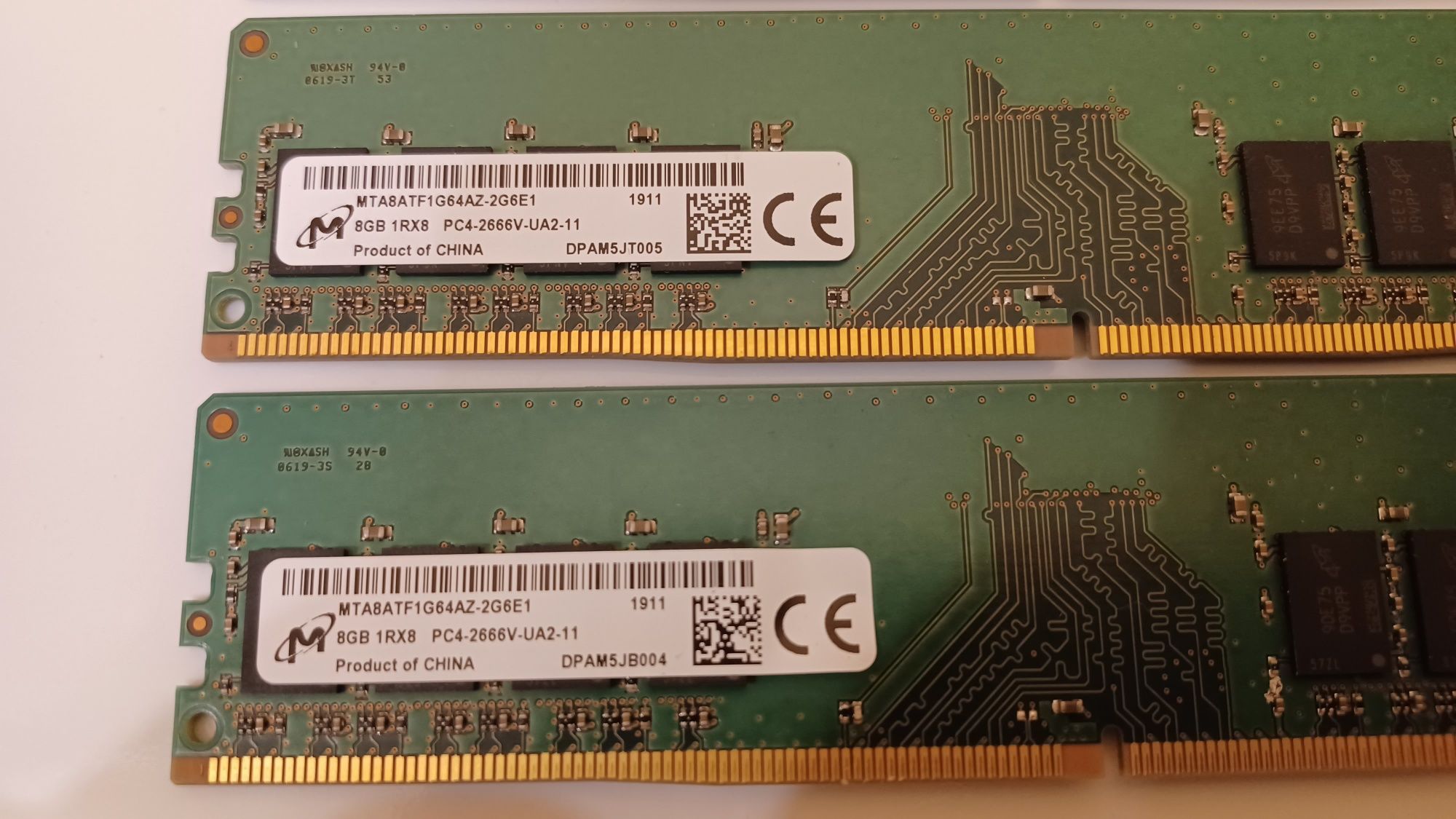 Pamięć RAM DDR4 UDIMM do PC, 32GB (4x 8GB), PC4-2666V