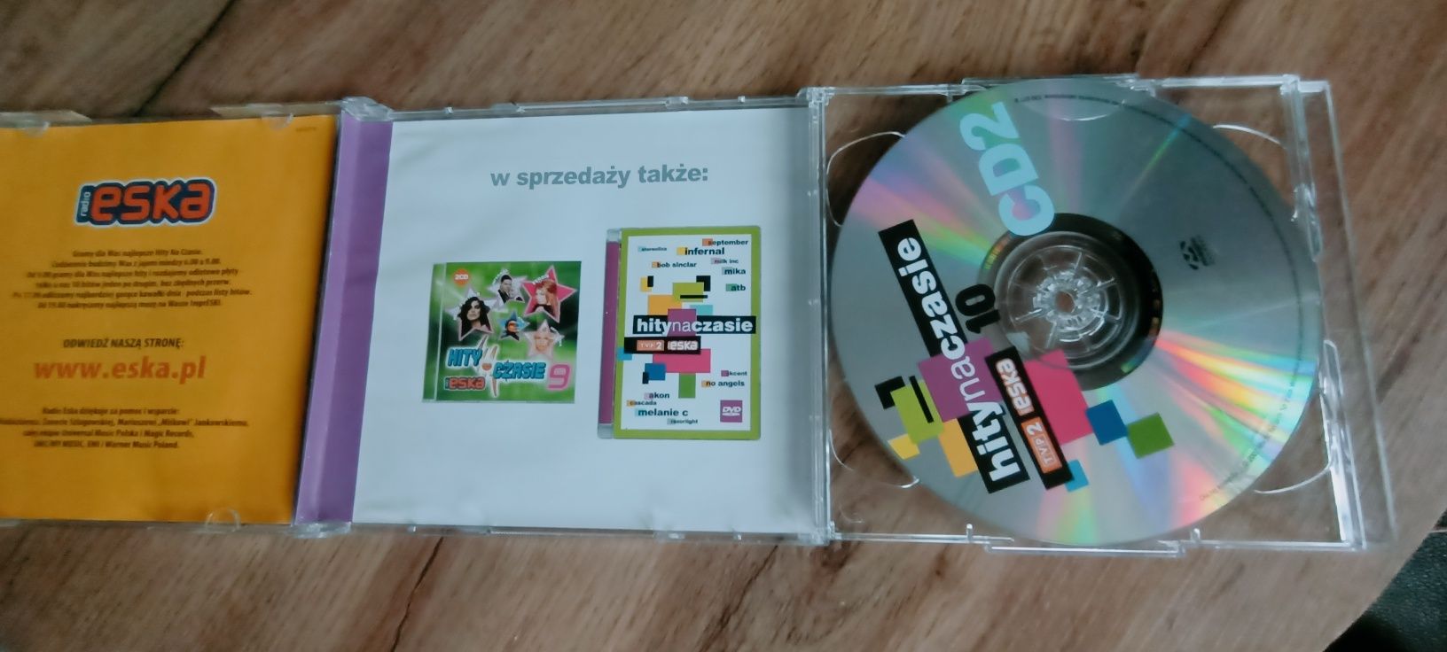 Płyta CD Hity na czasie 10 eska 2007 r
