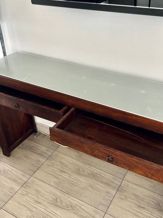 Konsola toaletka stolik RTV  z litego dębu 135X73X40