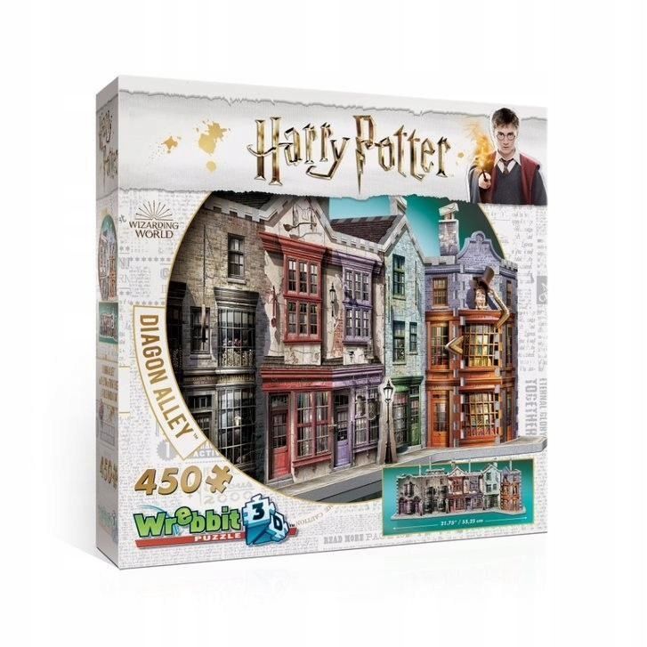 Wrebbit Puzzle 3d 450 El Hp Diagon Alley, Tactic