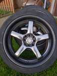 Felgi Hunter Wheels 18" 4x100 / 4x114.3 opony 225/40 R18
