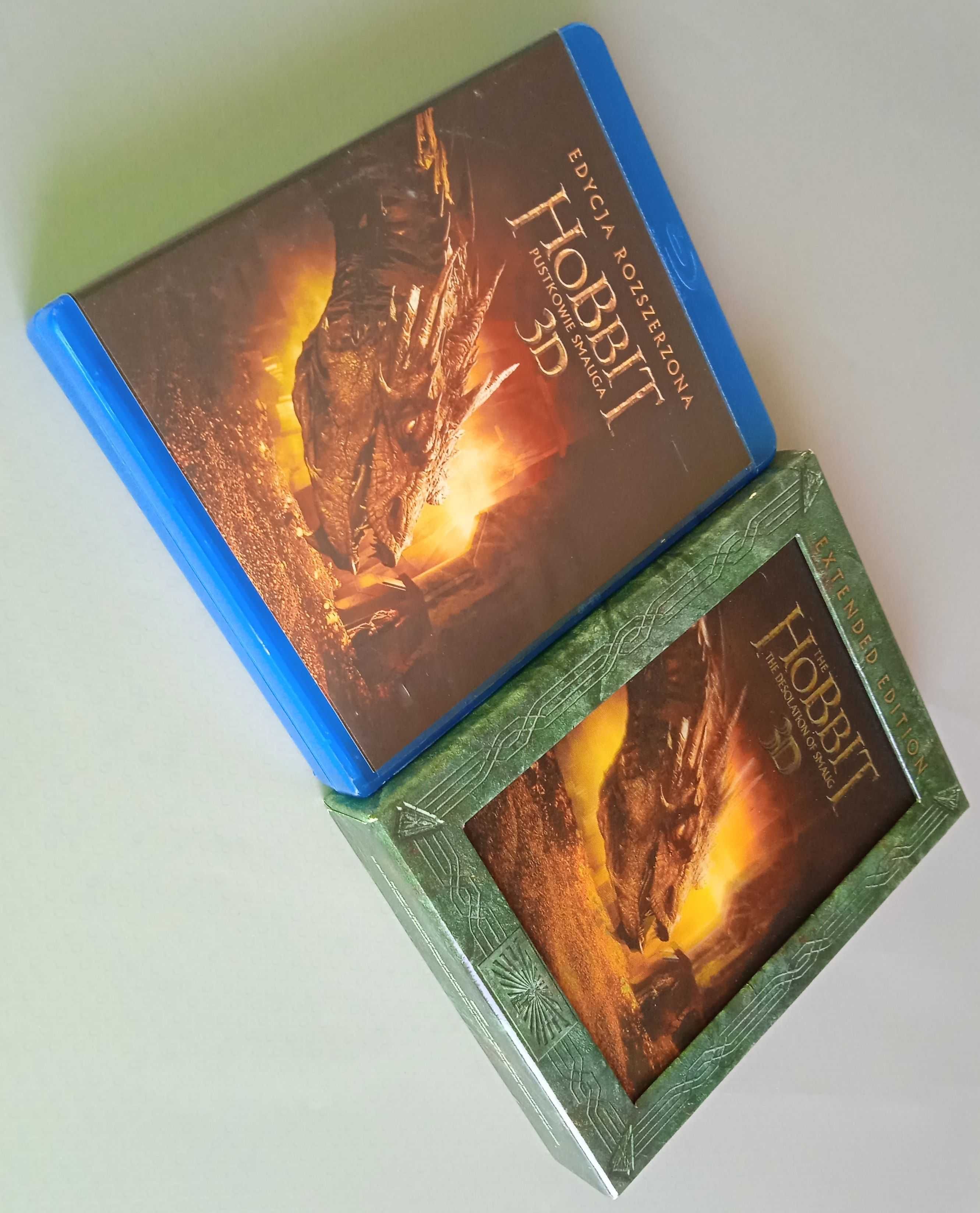 hobbit pustkowie smauga bluray 3d 2d edycja rozszerzona polskie wydani