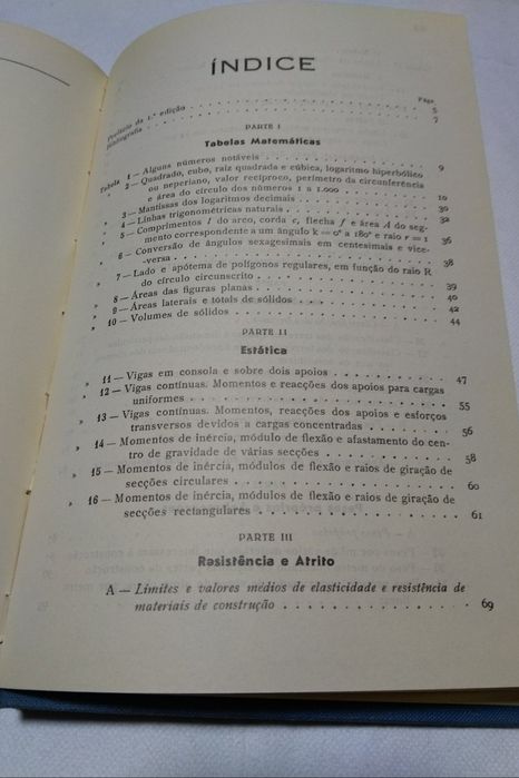 Tabelas Técnicas (de: Vários)