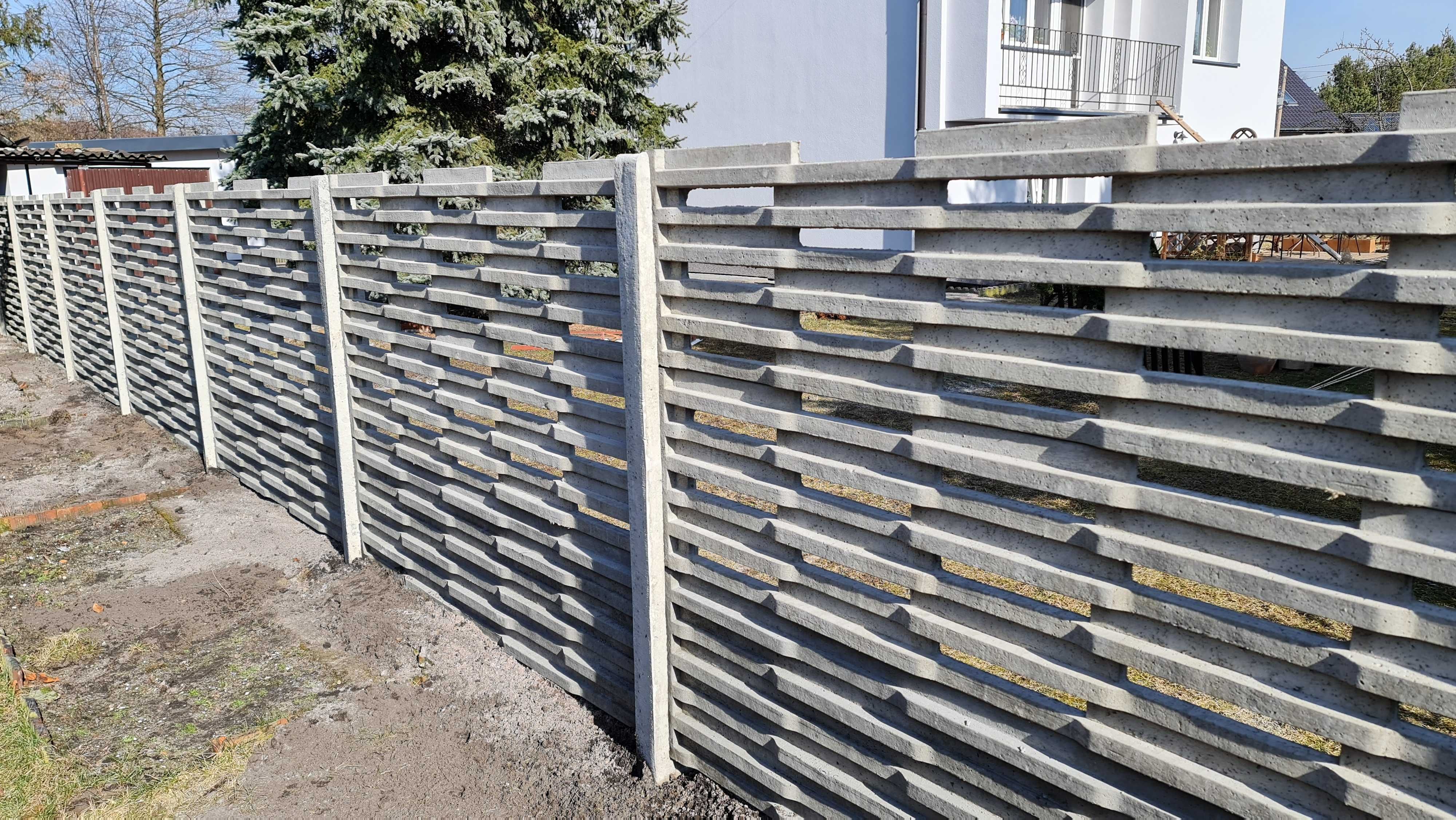 Ogrodzenia Betonowe, Panelowe 3D, Furtki Bramy, Murki z MONTAŻEM