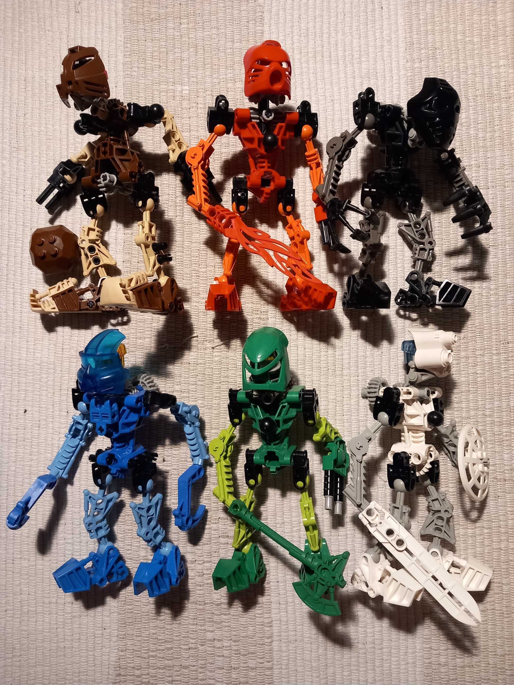 Lego BIONICLE Toa Mata: cały set (klocki + pudełka)