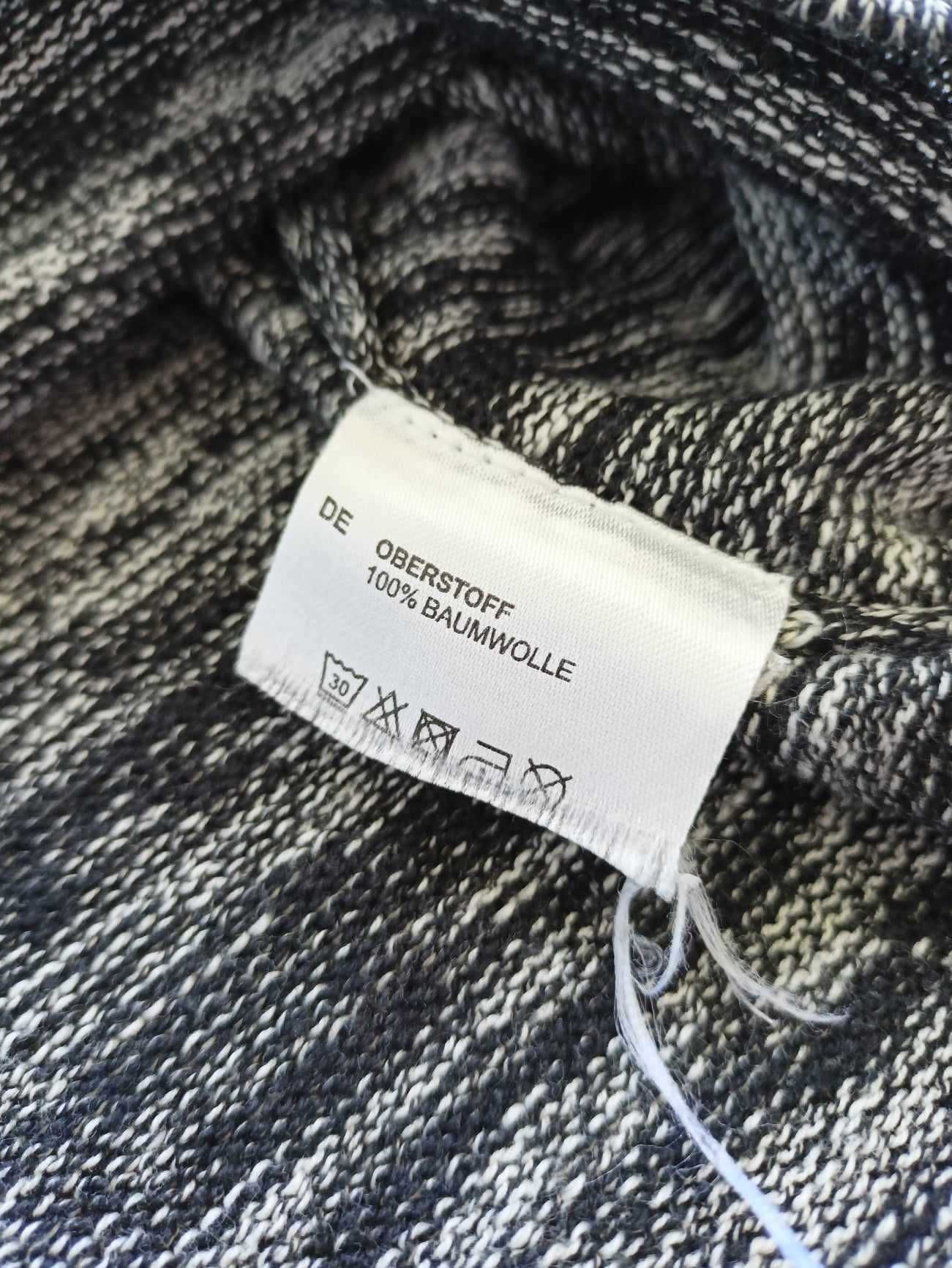 Bawełniany, męski sweterek Marc O'Polo - szary/siwy, rozmiar L