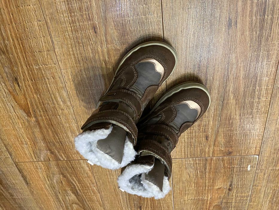 Сапожки зимние термо ботинки на девочку черевики Primigi Gore-Tex р.28