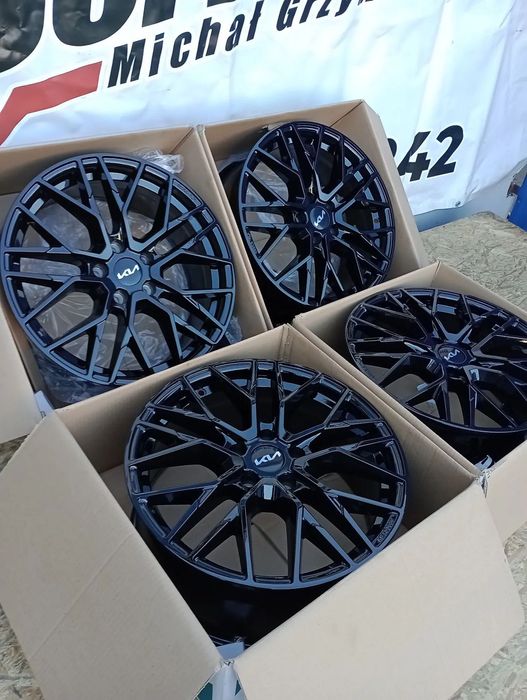 FELGI ALUMINIOWE 5x114,3 R18 8J ET45 KIA CARENS CEE&#039;D E-SOUL MAGENTIS NIRO OPIRUS OPTIMA PROCEED SORENTO SOUL SPORTAGE VENGA XCEED