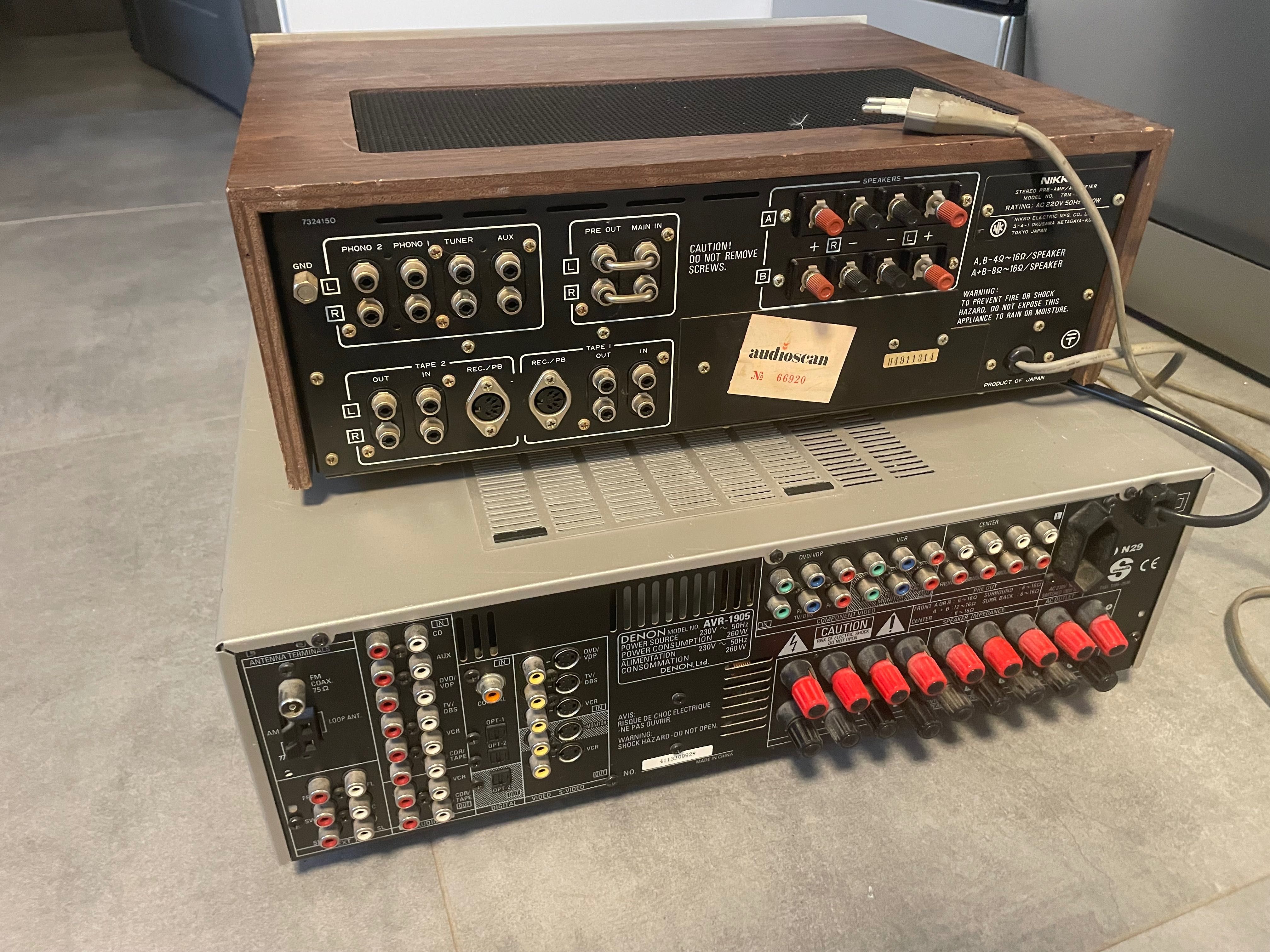 denon avr 1905 wlacza sie i wylacza