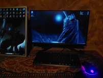 Komputer 2060 12gb + 2 monitory