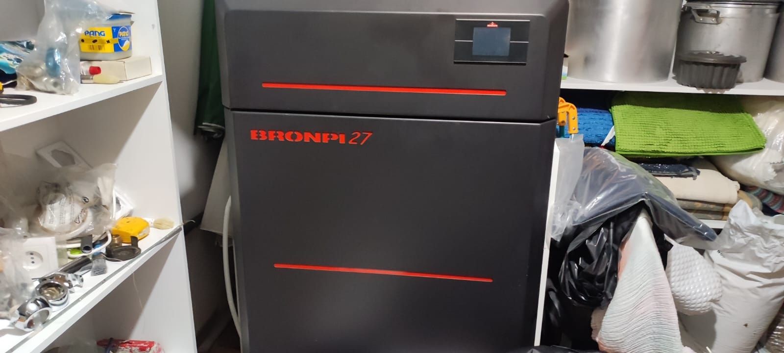 Caldeira a pellets Bronpi 27 KW