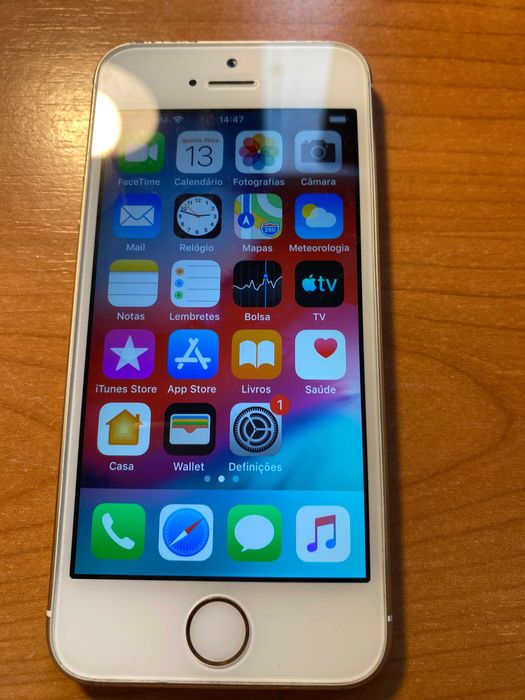Apple iPhone 5s Dourado 16gb Avariado (desliga)