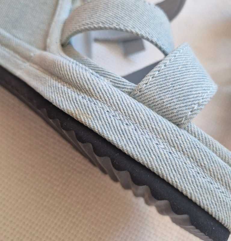 G star raw sandały koturny jeansowe 41 40