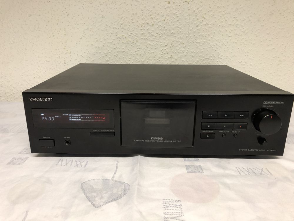 KENWOOD KX-3080 stereo cassette deck