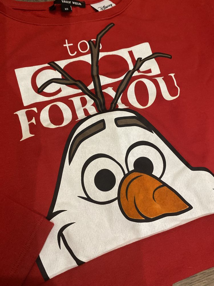 Krótka bluza Olaf Frozen