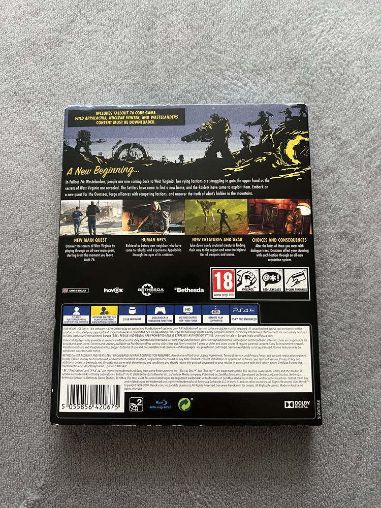 Nowa gra zafoliowana Fallout 76