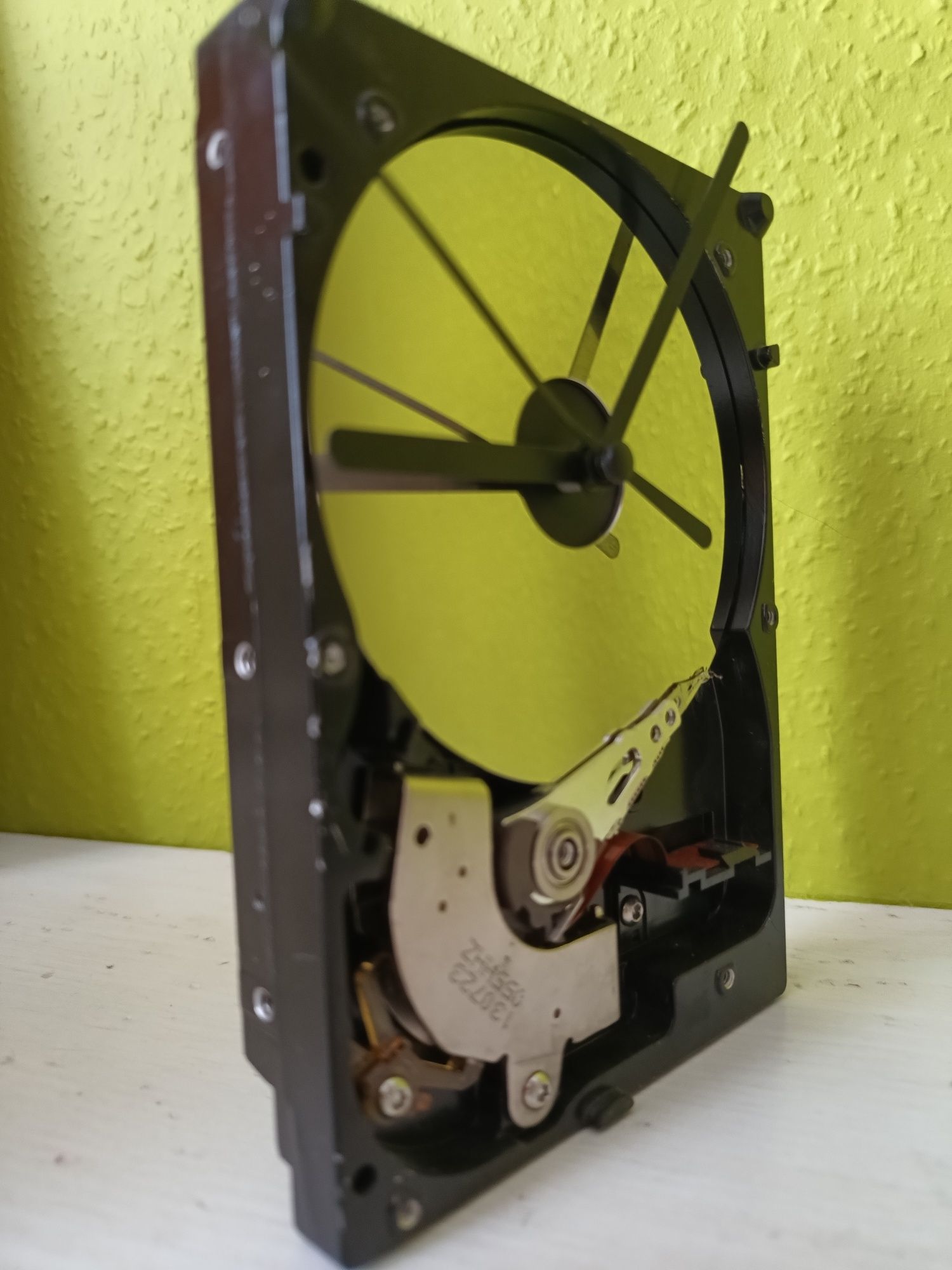 Zegar stojący dysk twardy PC