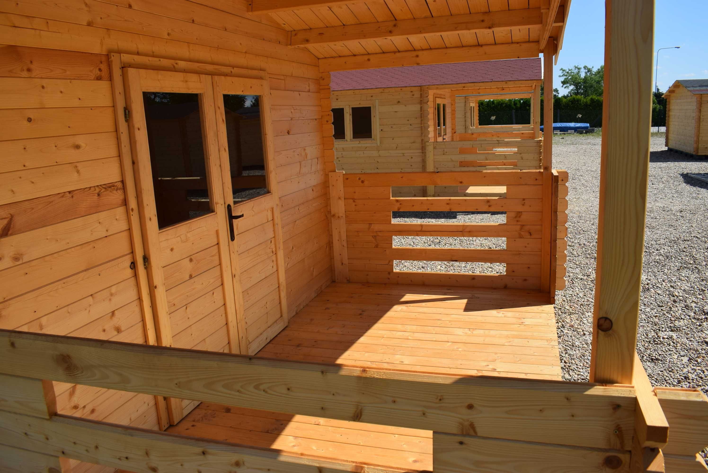 dostępny od ZARAZ domek letniskowy na ROD z TARASEM 6x4*24 m2*BALIK 34